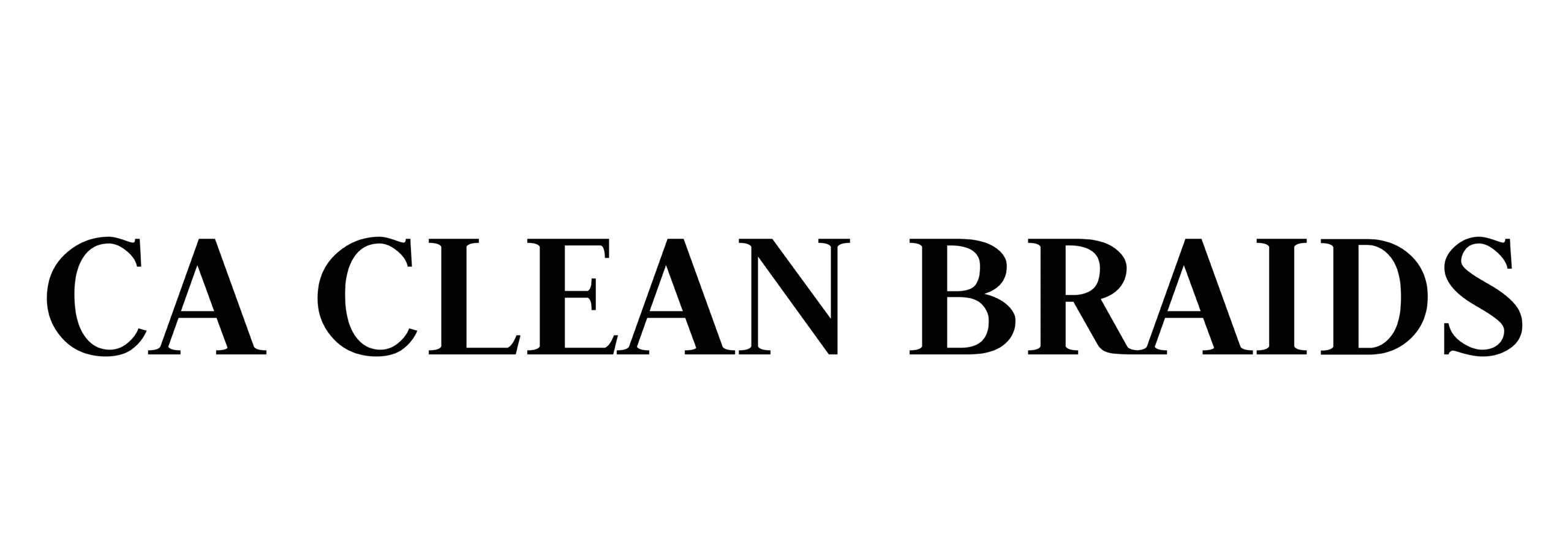 CA Clean Braids
